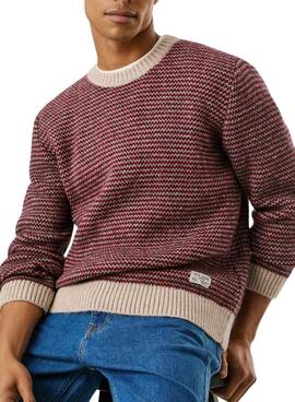Maillot Pepe Jeans Pacey à rayures pour homme