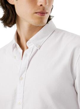 Chemise Pepe Jeans Cluny Oxford blanc pour homme