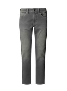 Jean Pepe Jeans Track slim gris pour homme