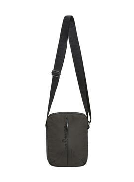 Sac Pepe Jeans Wayne reporter avec logo gris pour homme