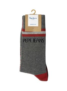 Paquet de 3 paires de chaussettes Pepe Jeans Star Geo pour homme