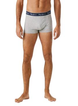 Lot de 3 caleçons Pepe Jeans Logo pour homme.