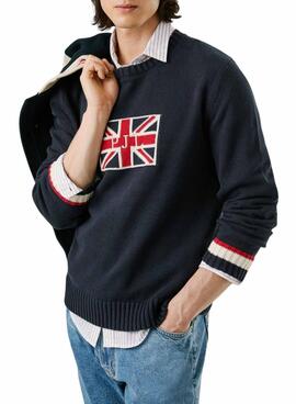 Maillot Pepe Jeans Patrick marine pour homme