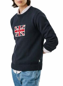 Maillot Pepe Jeans Patrick marine pour homme