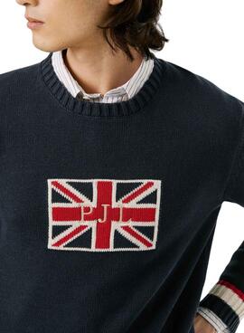 Maillot Pepe Jeans Patrick marine pour homme