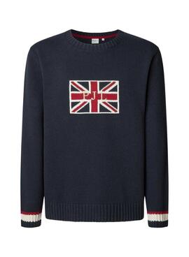 Maillot Pepe Jeans Patrick marine pour homme