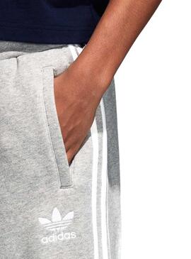 Pantalon Adidas 3-Stripes Gris