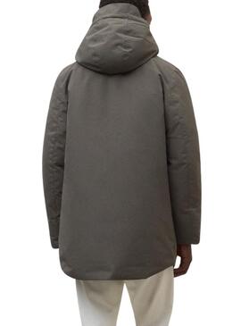Manteau Ecoalf Parko vert pour homme