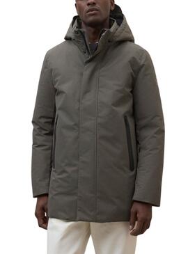 Manteau Ecoalf Parko vert pour homme