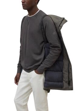 Manteau Ecoalf Parko vert pour homme