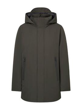 Manteau Ecoalf Parko vert pour homme