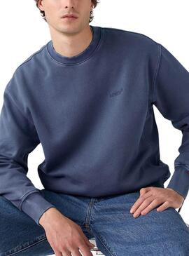 Sweatshirt Levis Authentic bleue pour homme