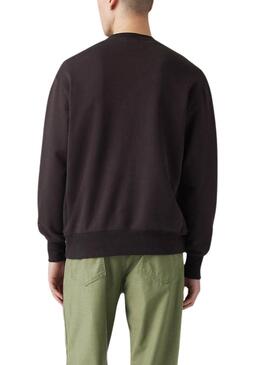Sweatshirt Levis Authentic noir pour homme.