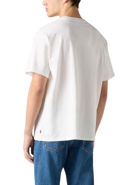 Maillot Levis Vintage Fit Graphic blanc pour homme