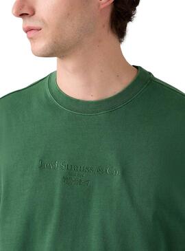 T-shirt Levi's Vintage Fit Graphic verte pour homme.