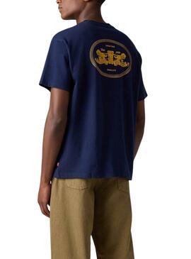 T-shirt Levi's Graphic bleue pour homme