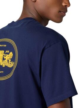 T-shirt Levi's Graphic bleue pour homme