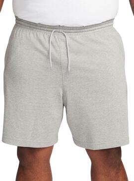 Bermuda Nike Club gris pour homme
