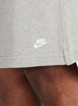 Bermuda Nike Club gris pour homme
