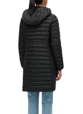Manteau matelassé Superdry Hood Fuji Lite noir pour femme