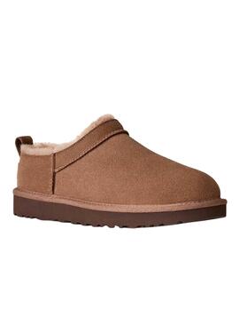 Bottes UGG Classic Micro marron pour femme