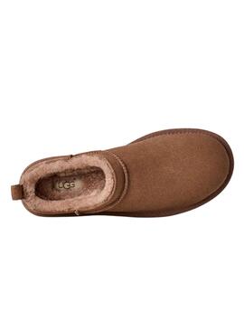 Bottes UGG Classic Micro marron pour femme