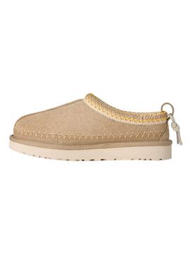 Sabots UGG Tasman Biarritz beige pour femmes