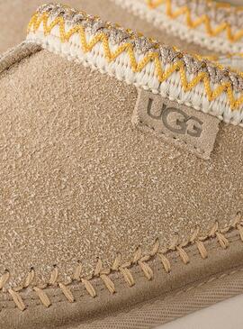 Sabots UGG Tasman Biarritz beige pour femmes