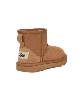 Bottes Ugg Classic Mini II chameau pour filles et garçons