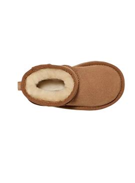 Bottes Ugg Classic Mini II chameau pour filles et garçons