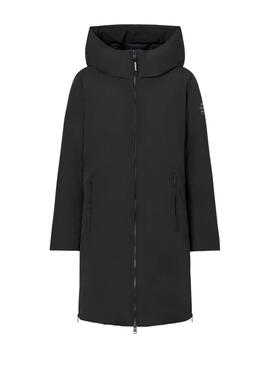 Manteau noir Ecoalf Mati pour femme