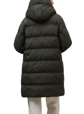 Manteau matelassé vert Ecoalf Manlie pour femme