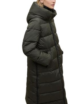 Manteau matelassé Ecoalf Aranda vert pour femme