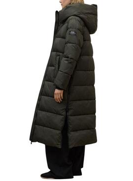 Manteau matelassé Ecoalf Aranda vert pour femme