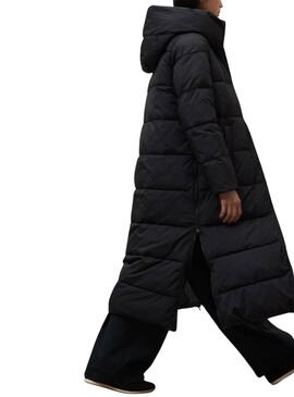 Manteau matelassé Ecoalf Aranda noir pour femme