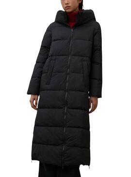 Manteau matelassé Ecoalf Aranda noir pour femme