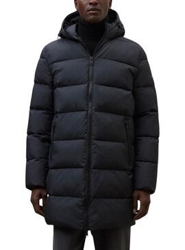 Manteau matelassé Ecoalf Vintage gris foncé pour homme