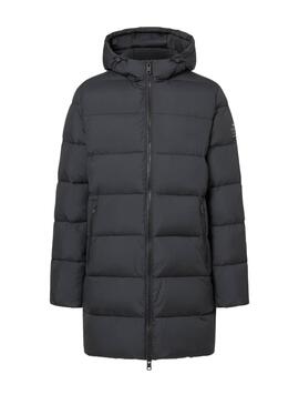 Manteau matelassé Ecoalf Vintage gris foncé pour homme