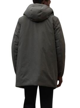 Manteau Ecoalf Pasu vert pour homme
