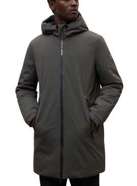 Manteau Ecoalf Pasu vert pour homme