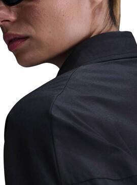 Chemise Nike Sportswear Chill Poplin noir pour femme