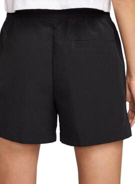 Shorts Nike Sportswear Everything Wovens noirs pour femmes.