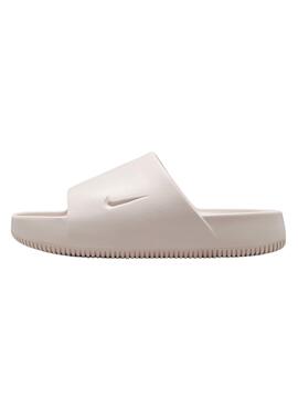 Tongs Nike Calm beige pour femme