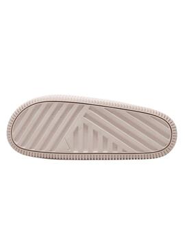 Tongs Nike Calm beige pour femme