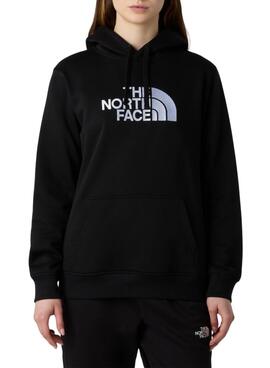 Sweat à capuche The North Face Drew Peak noir pour femme