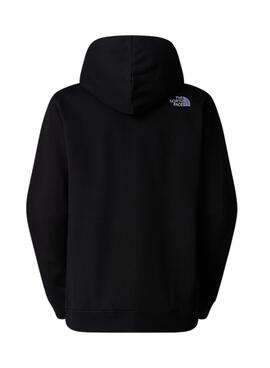 Sweat à capuche The North Face Drew Peak noir pour femme