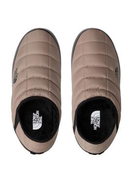 Chaussons The North Face ThermoBall V Traction gris pour homme.