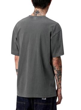T-shirt Carhartt teinte gris pour homme