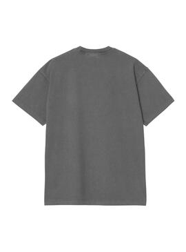 T-shirt Carhartt teinte gris pour homme