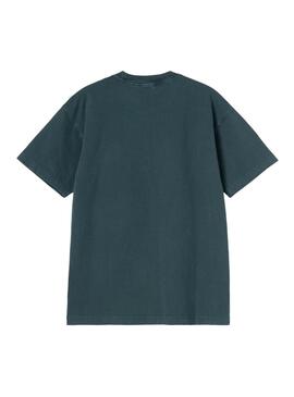 T-shirt Carhartt teinte bleue pour homme